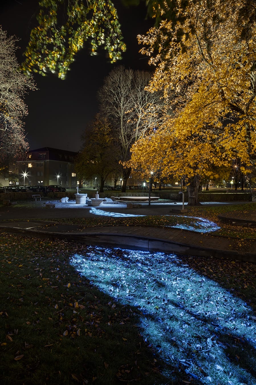 rinmansparken-kreativ-teknik-ljussättning-parkbelysning-miljöbelysning